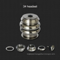 Titanium bike headset 34 44 tapered bike parts